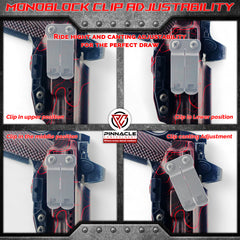 GLOCK 19 - Model 2 AIWB Holster - Non Light Bearing