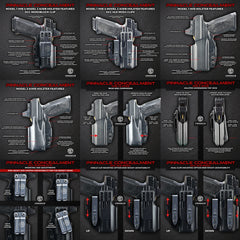 Canik Mete MC9 / MC9LS - Model 2 AIWB Holster - Non Light Bearing