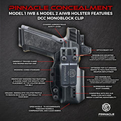 Canik Mete MC9 / MC9LS - Model 2 AIWB Holster - Non Light Bearing