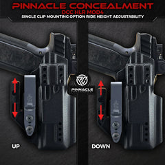 Canik Mete MC9 / MC9LS - Model 2 AIWB Holster - Non Light Bearing