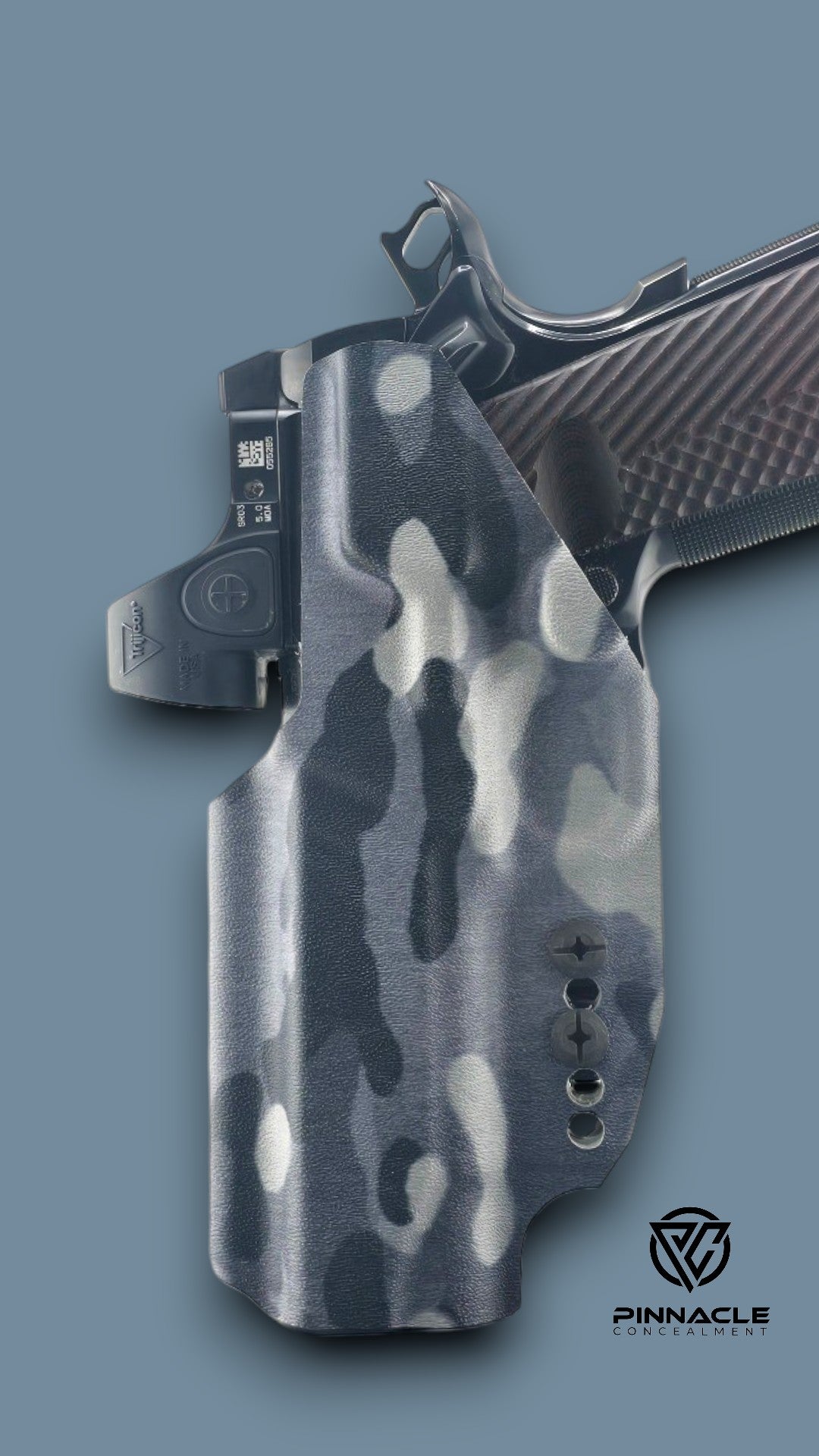 1911 4.25" Model 1 IWB- Non Light Bearing (Quick Ship-CAMO Gunmetal Gray)