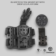 Blade-Tech Tek-Mount Kit on Drop Leg Platform