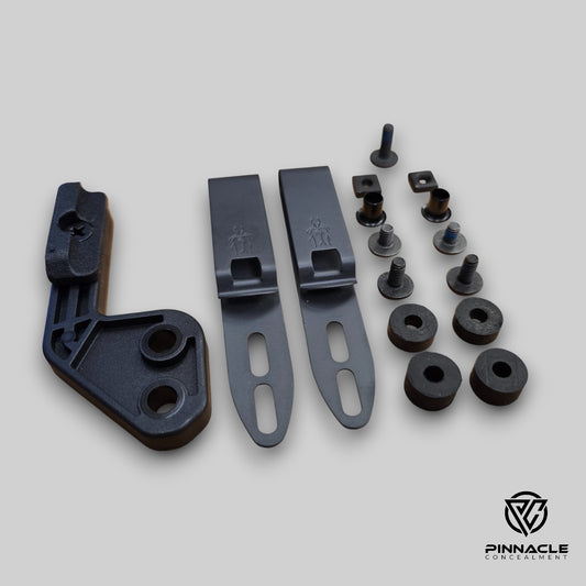 DCC HLR MOD4 DUAL Clips Conversion Kit - 1.5" Belt Width