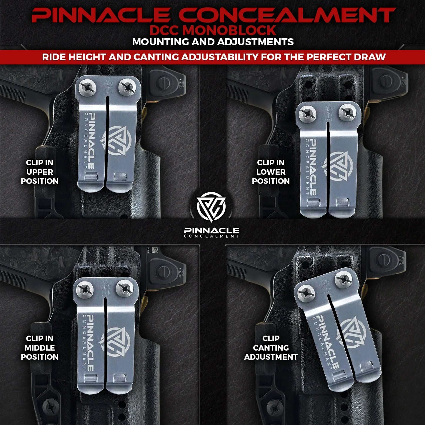 Pinnacle Concealment IWB Holster